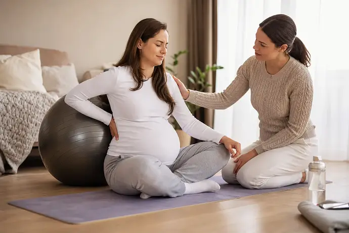 MomBaby editorial image: Hamilelikte ağrılar ve sancılarla nasıl başa çıkılır?