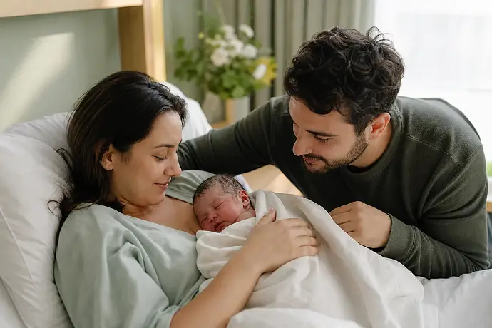 MomBaby editorial image: Guia da gravidez: Yeni doğan bebeğin ilk saati: gelişimi takip etmek için pratik rehber