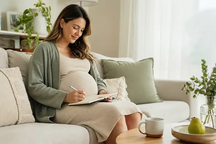 MomBaby editorial image: Hamileliğin 21. haftasında bebeğin gelişimi ve anne adayında değişimler