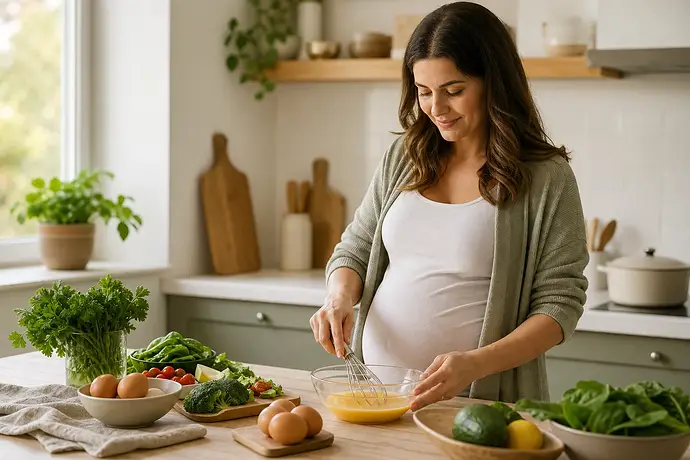 MomBaby editorial image: Guia da gravidez: Yumurta tüketimi: günlük plan ve güvenli seçimler