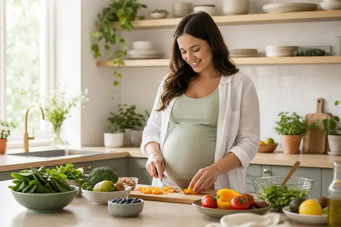 MomBaby editorial image: Guia da gravidez: gravidezte vitaminler ve mineraller: günlük plan ve güvenli seçimler