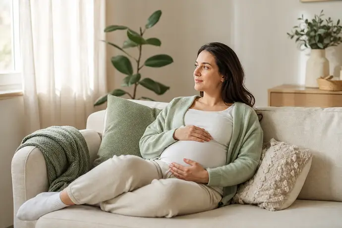 MomBaby editorial image: Guide de grossesse : Uyuma şeklim önemli midir?