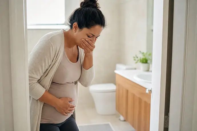 MomBaby editorial image: Hamilelikte ishal: belirtiler, nedenler ve ne zaman yardım alınmalı