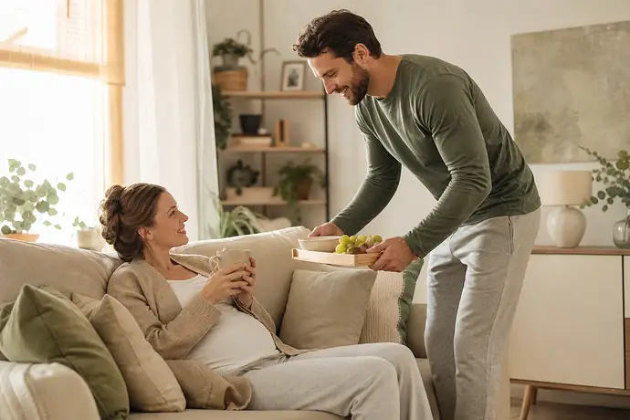 MomBaby editorial image: Pregnancy guide: Yeni anneyle ilgilenmenin 5 yolu