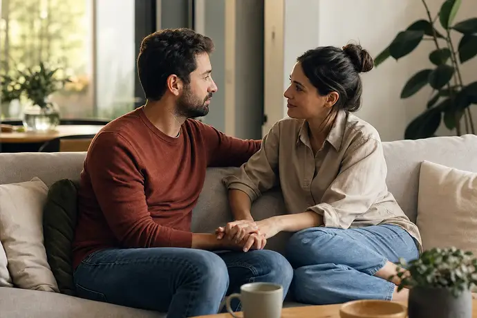 MomBaby editorial image: دليل الحمل: Eşler için ipuçları: partnerler için iletişim ve destek önerileri