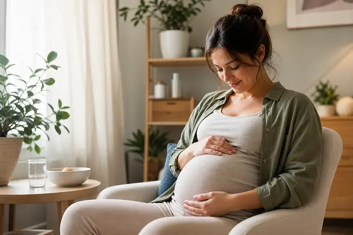 MomBaby editorial image: Hamileliğin 16. haftasında bebeğin gelişimi ve anne adayında değişimler
