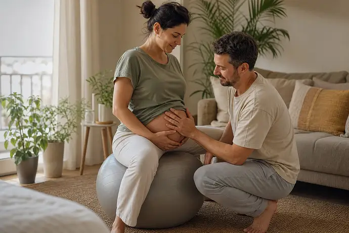 MomBaby editorial image: Guia da gravidez: Bebeğin başının aşağı doğru inmesi