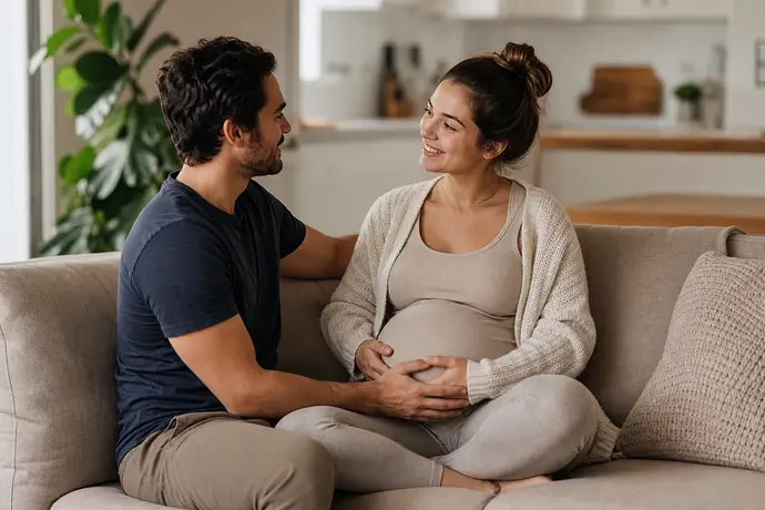 MomBaby editorial image: دليل الحمل: الحمل süresince ilişkinizi beslemenin 5 yolu: partnerler için iletişim ve destek önerileri
