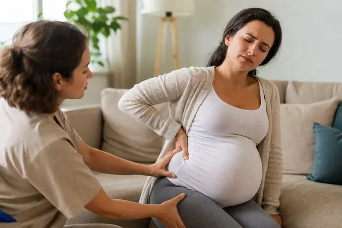 MomBaby editorial image: دليل الحمل: الحملte pelvik kemeri ağrısı