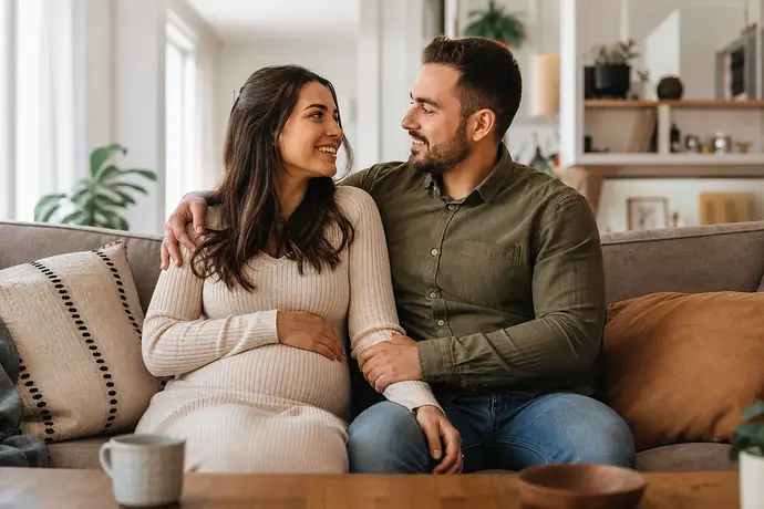 MomBaby editorial image: دليل الحمل: الحملte romantizmi canlı tutmak: partnerler için iletişim ve destek önerileri