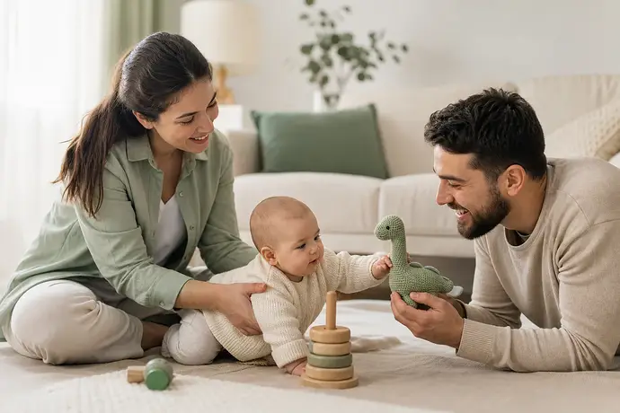 MomBaby editorial image: دليل الحمل: Babayla oyunun gücü