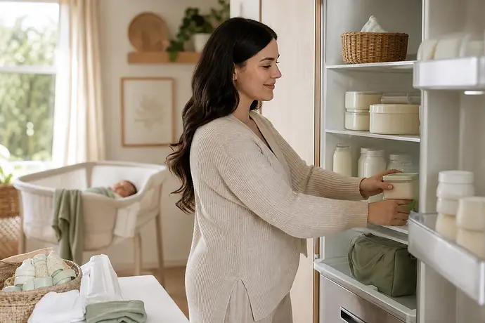 MomBaby editorial image: Guia da gravidez: Emzirme: yeni başlayanlar için süt tedariki rehberi: adım adım uygulama rehberi