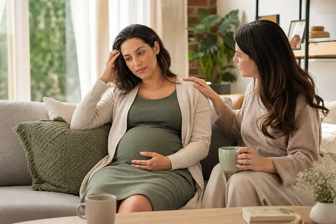 MomBaby editorial image: دليل الحمل: الحملte ruh halinde ani değişimler
