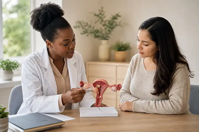 MomBaby editorial image: Guide de grossesse : grossesse sırasında fibroidler