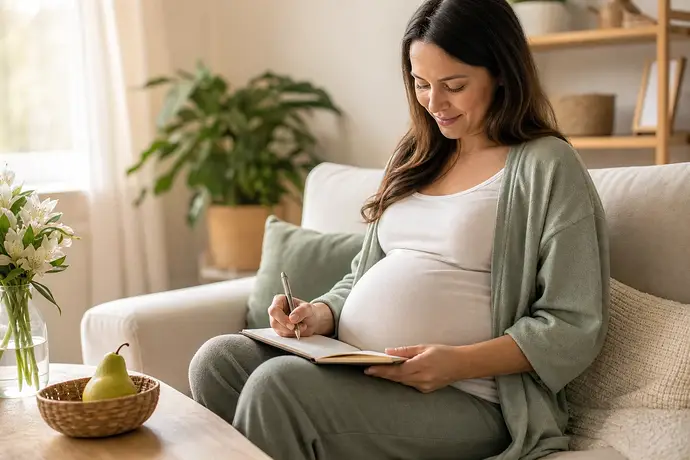 MomBaby editorial image: Pregnancy guide: Pregnancy week 22. nda Baby gelişimi and anne adayında değişimler