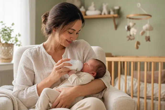 MomBaby editorial image: دليل الحمل: Yeni doğan bebeğin ne kadar süte ihtiyacı olur?