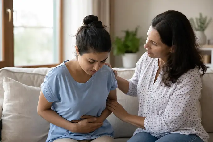 MomBaby editorial image: Guide de grossesse : Dış gebelik belirtileri: belirtiler, nedenler ve ne zaman yardım alınmalı