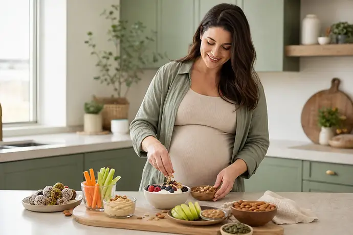 MomBaby editorial image: Guia da gravidez: Beş kolay sağlıklı gravidez atıştırmalığı