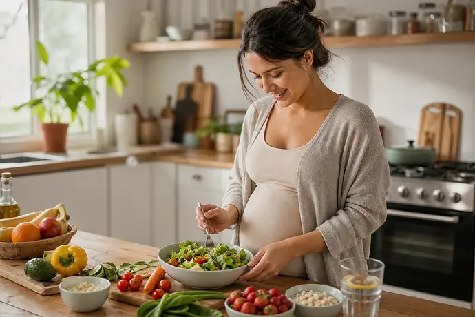 MomBaby editorial image: Guia da gravidez: gravidezte nutrição: iki kişilik yemek